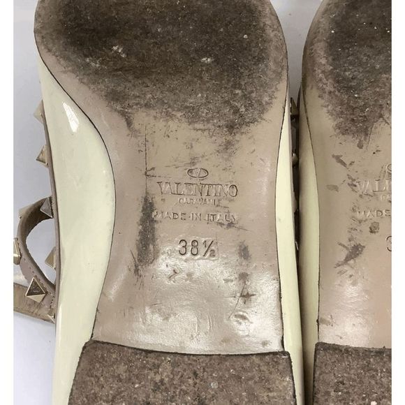 Valentinoโ'Rockstud' Point Toe Flat, US 7.5 / EU 38.5, Retails $995 - Picture 10 of 15